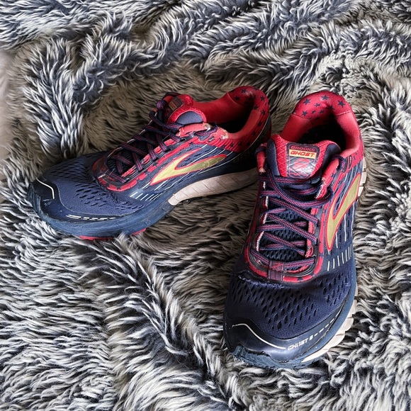 Brooks Running Ghost 9 Team USA Color Size 8 - Picture 3 of 7